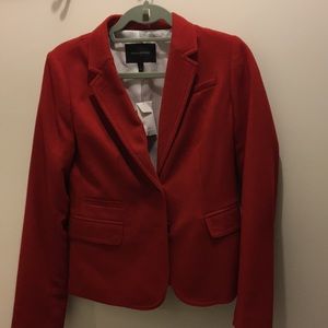 BNWT BR Factory Red blazer size 4